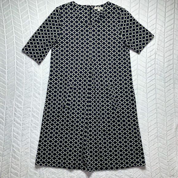 Tyler Boe Shift Dress Seamless Chain Pattern Sz S - Picture 1 of 6